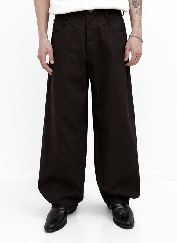 WORKAHOLIC PANTS BITTER CHOCO