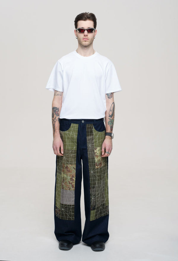LABOR SASHIKO UPCYCLED PANTS