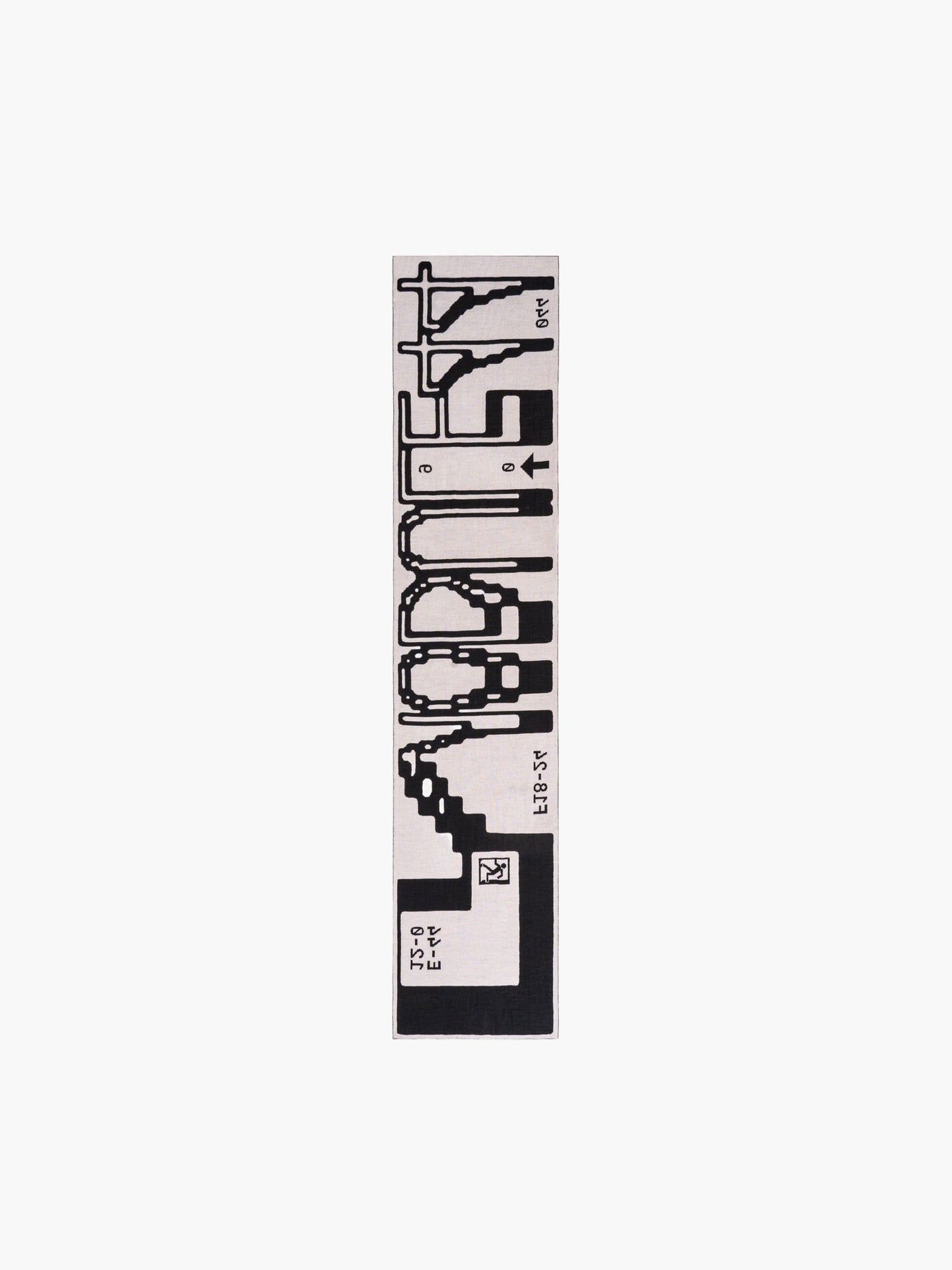 F18-24 SCARF BLACK