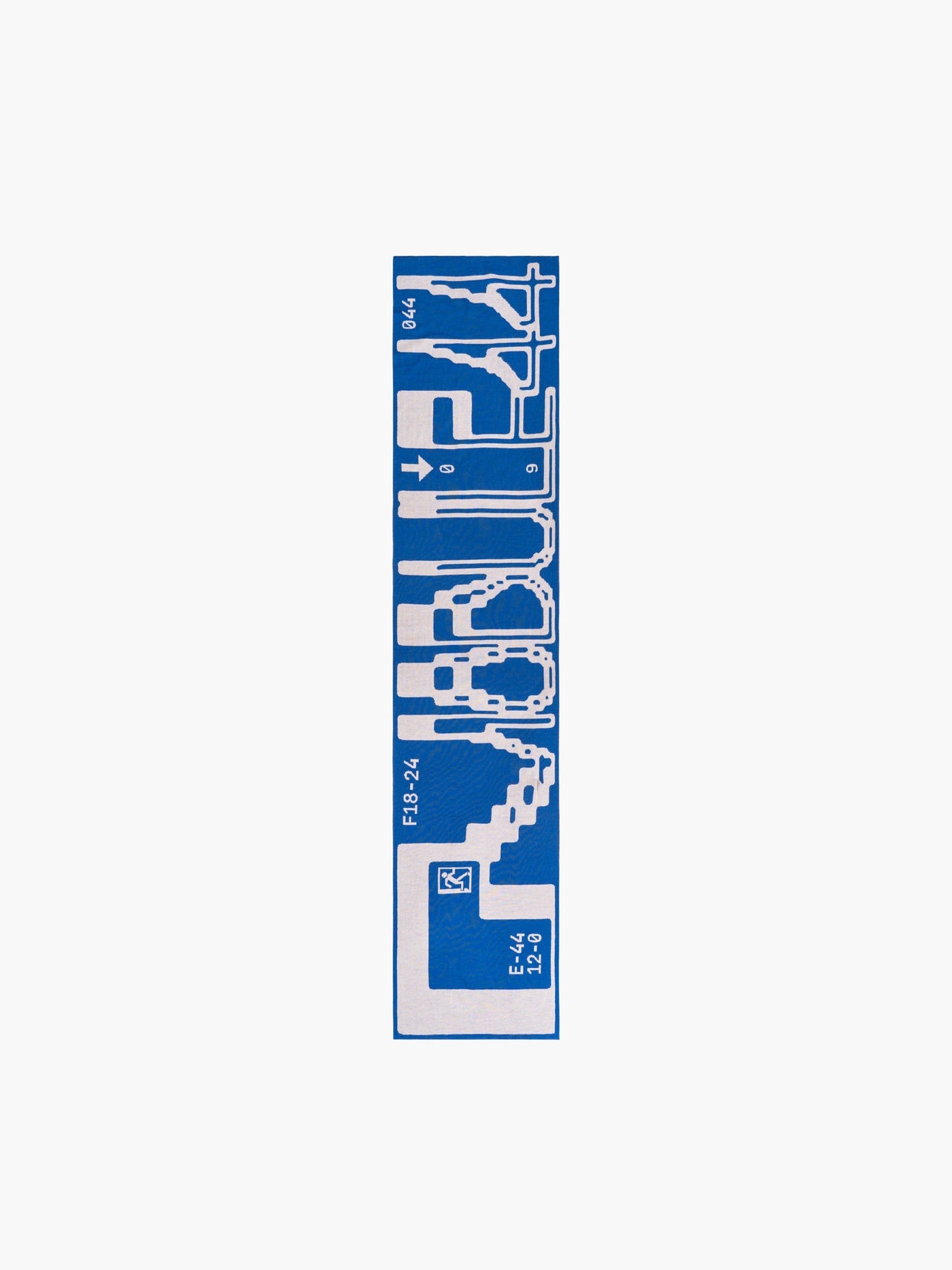 F18-24 SCARF BLUE