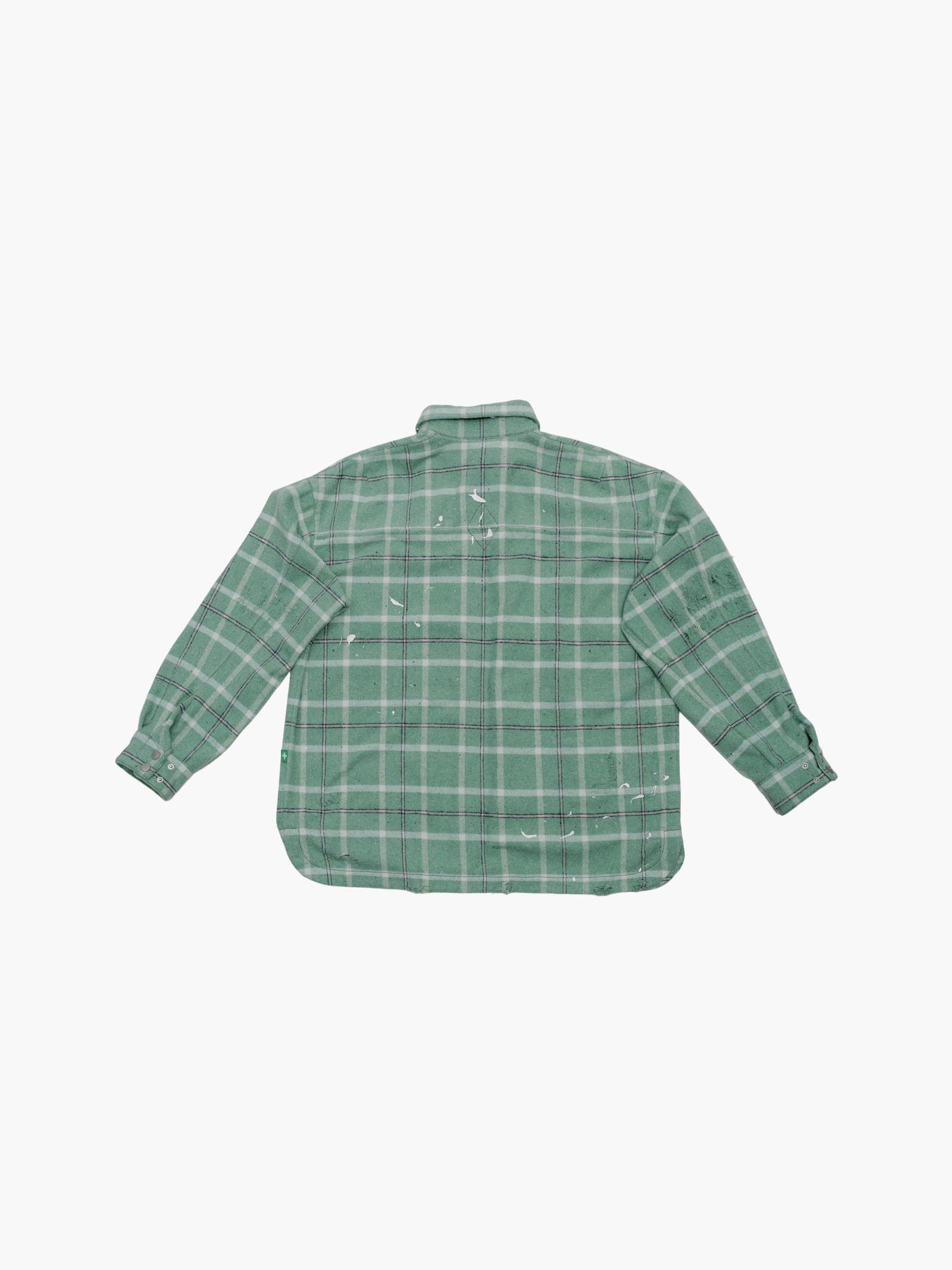 PLAID-CHECK FLANNEL SHIRT