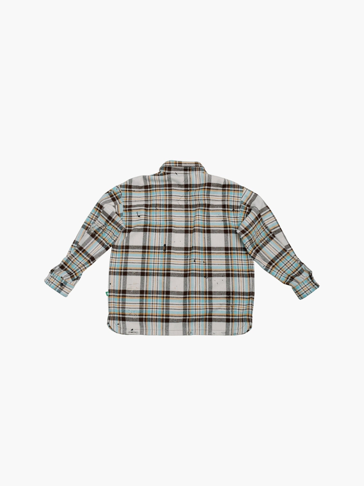 PLAID-CHECK FLANNEL SHIRT