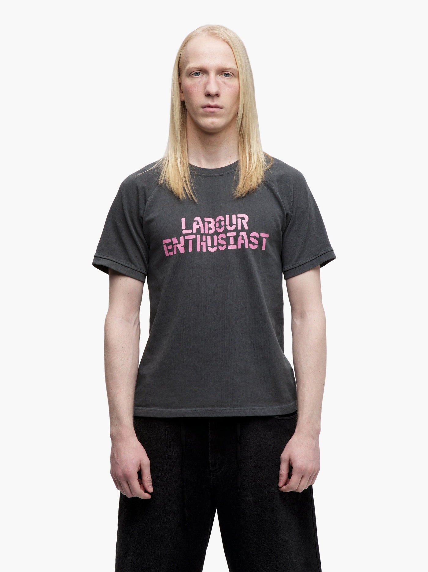 LABOUR ENTHUSIAST T-SHIRT GRAY
