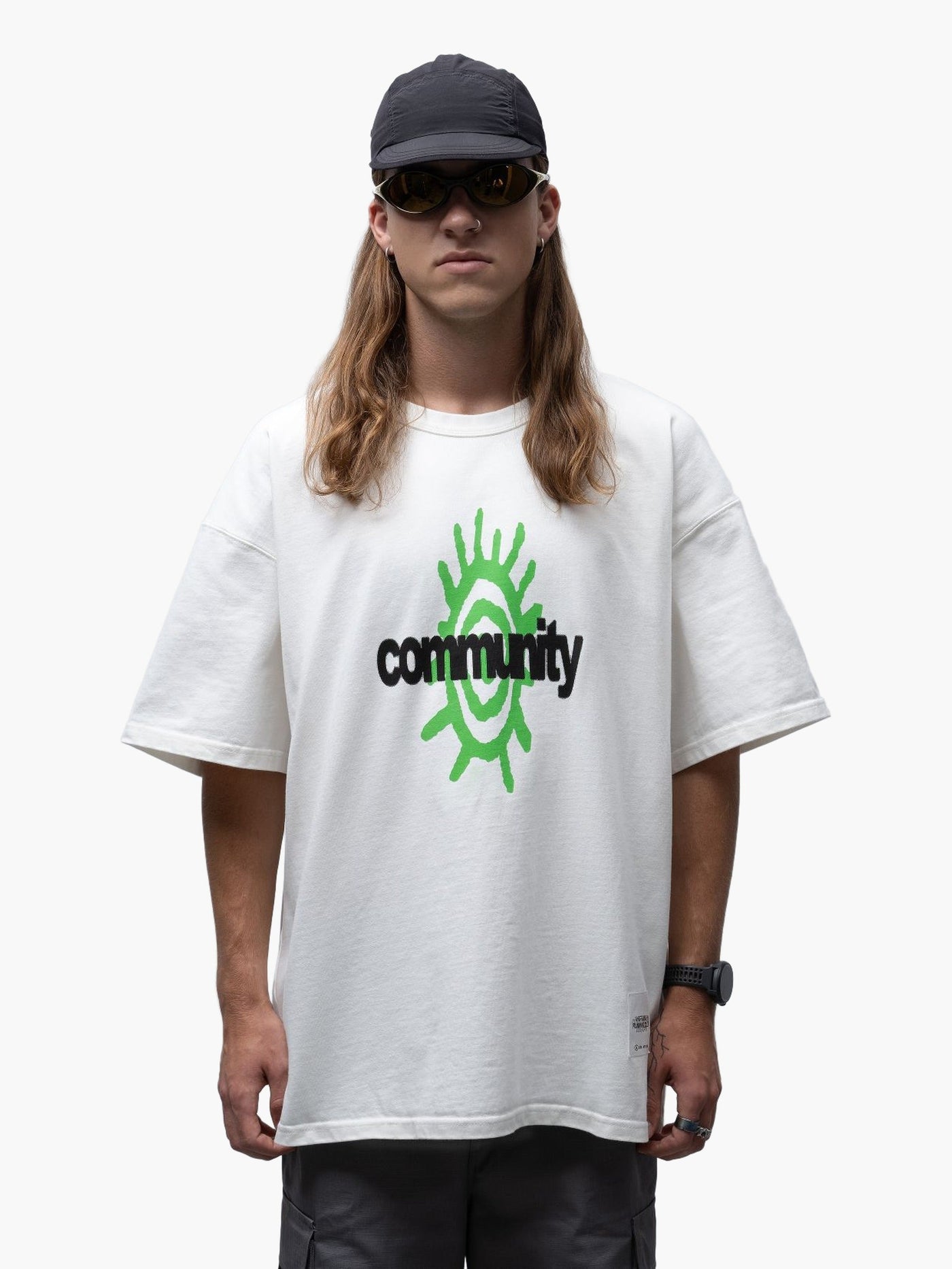 M0D44 x СHUMAKY COMMUNITY T-SHIRT OVERSIZE
