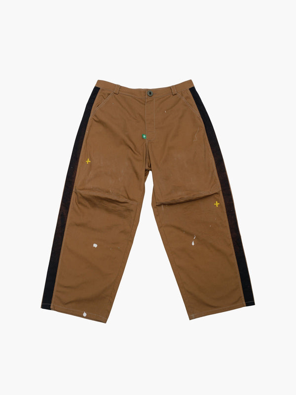 COTTON PANTS WITH STRIPES