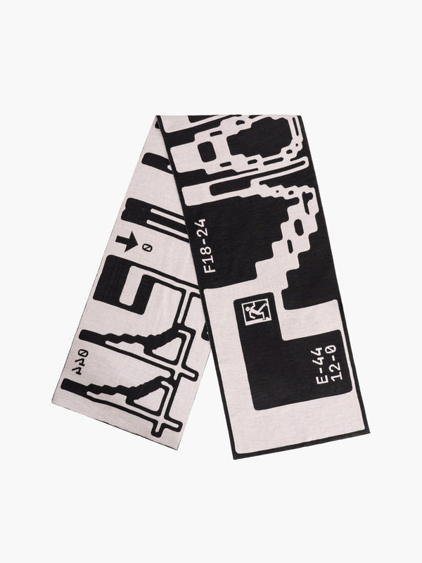 F18-24 SCARF BLACK