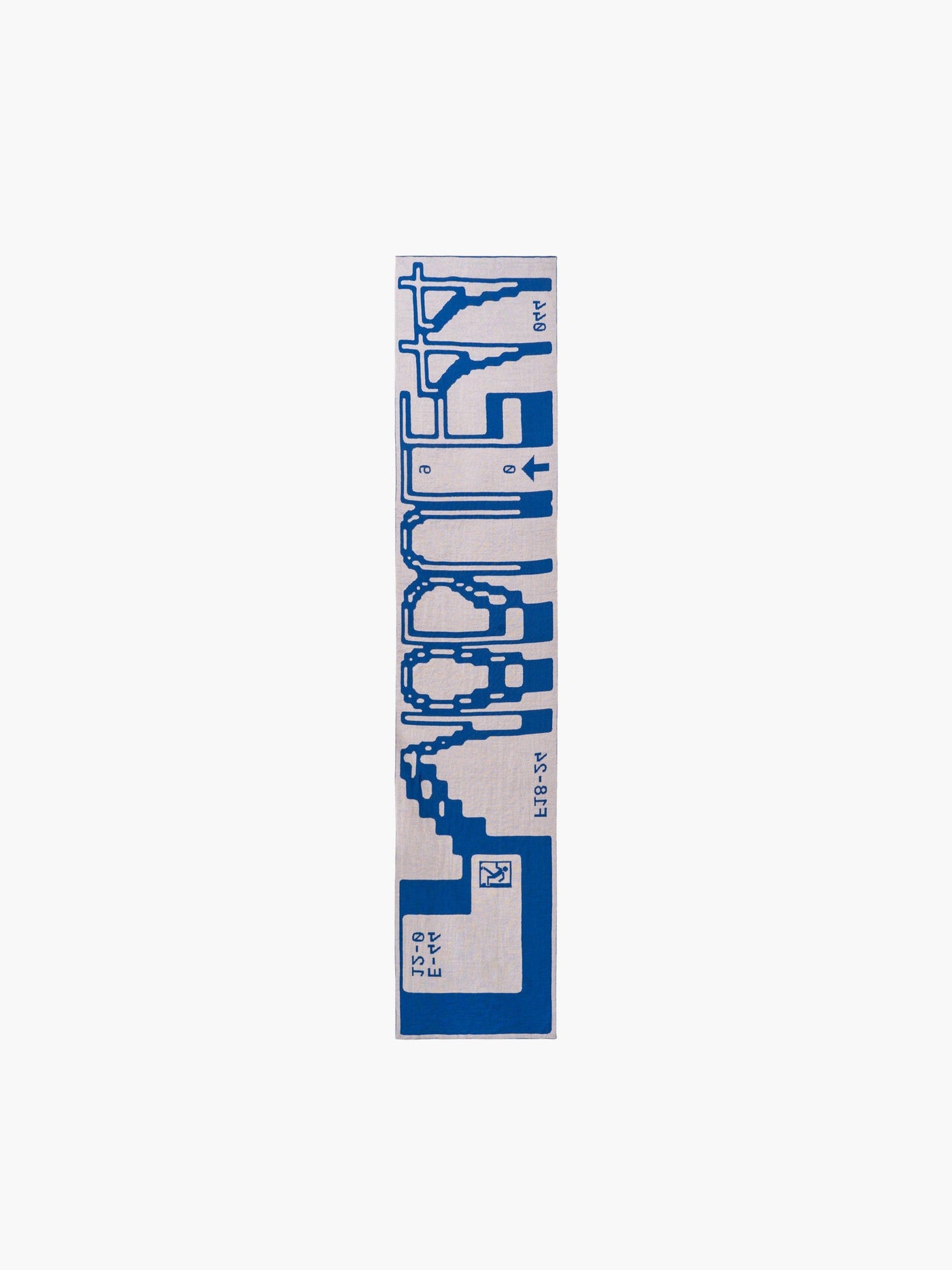 F18-24 SCARF BLUE