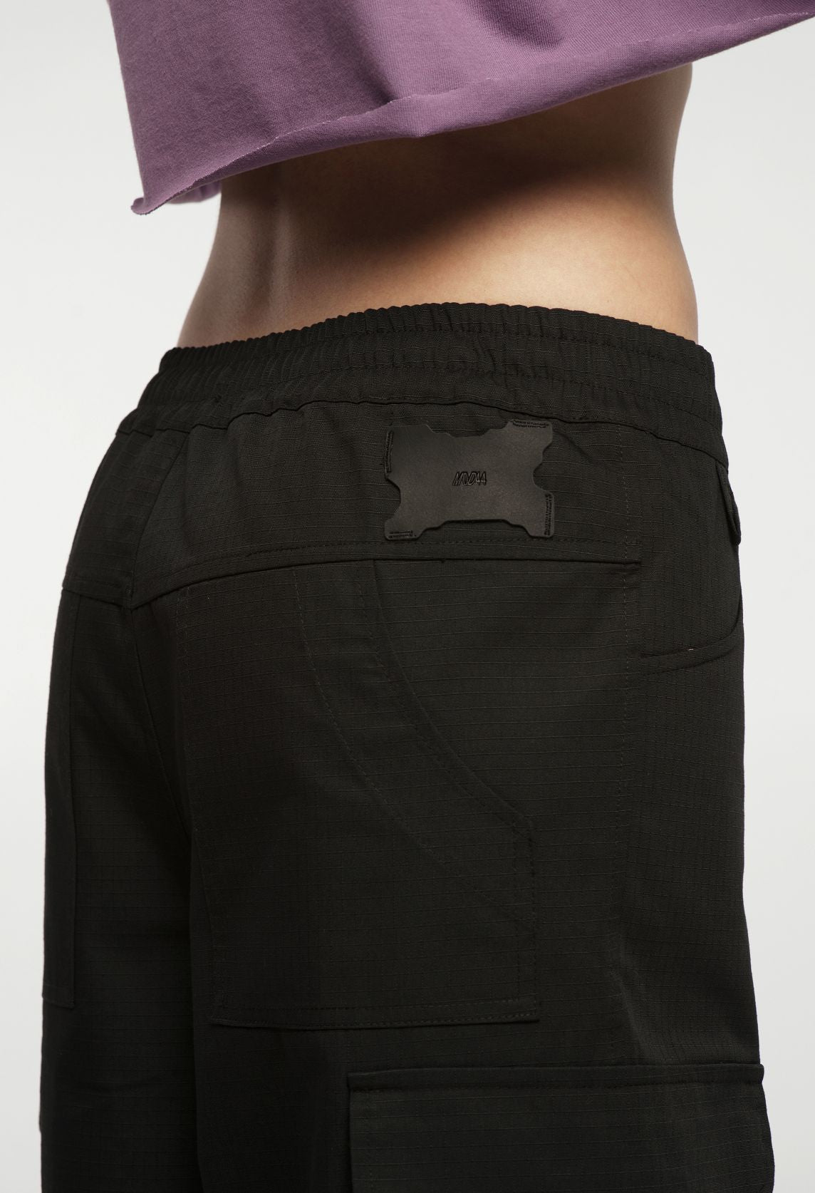 CARGO BAGGY PANTS BLACK