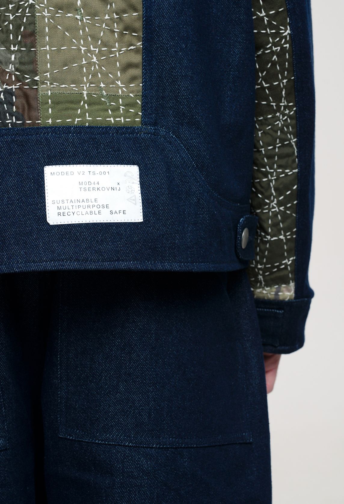 LABOR SASHIKO UPCYCLED JACKET