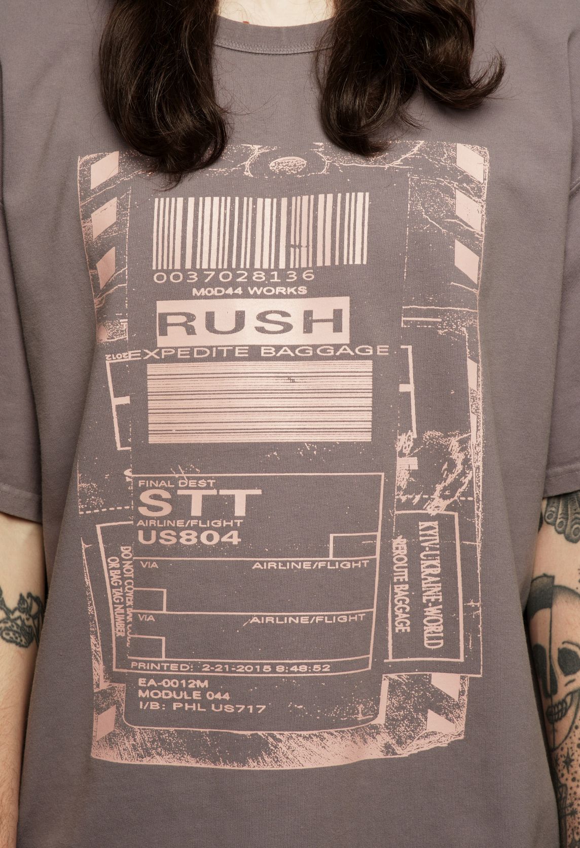 RUSH T-SHIRT OVERSIZE