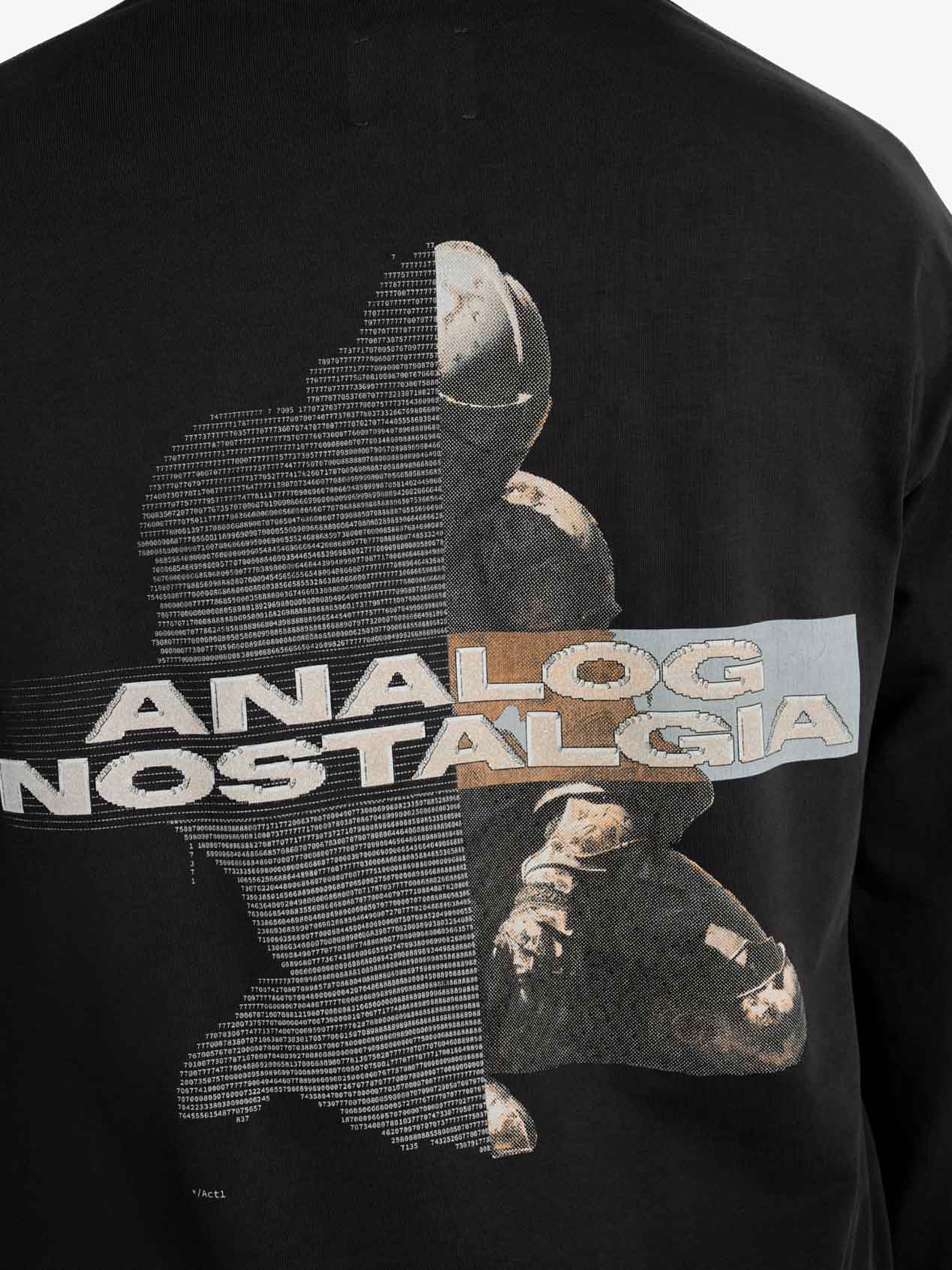 ANALOG LONG SLEEVE T-SHIRT BLACK