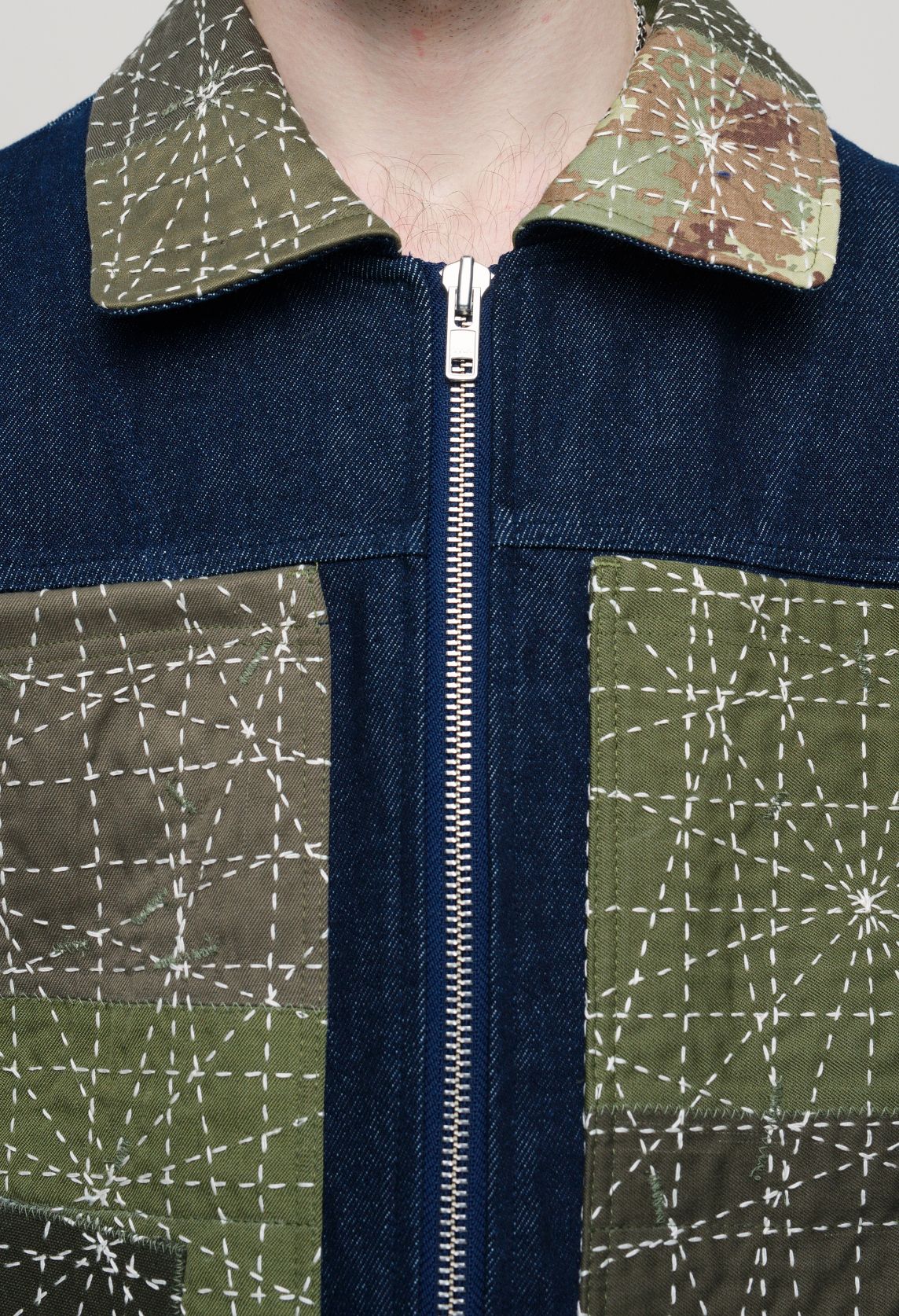 LABOR SASHIKO UPCYCLED JACKET