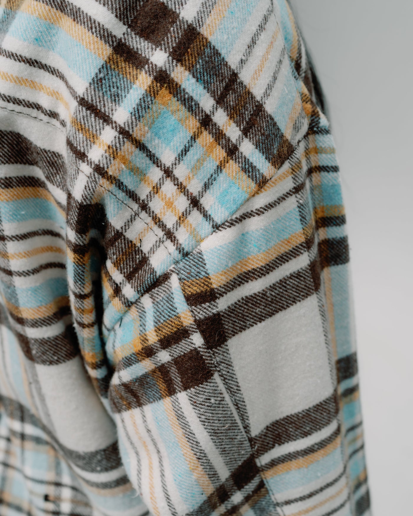 PLAID-CHECK FLANNEL SHIRT