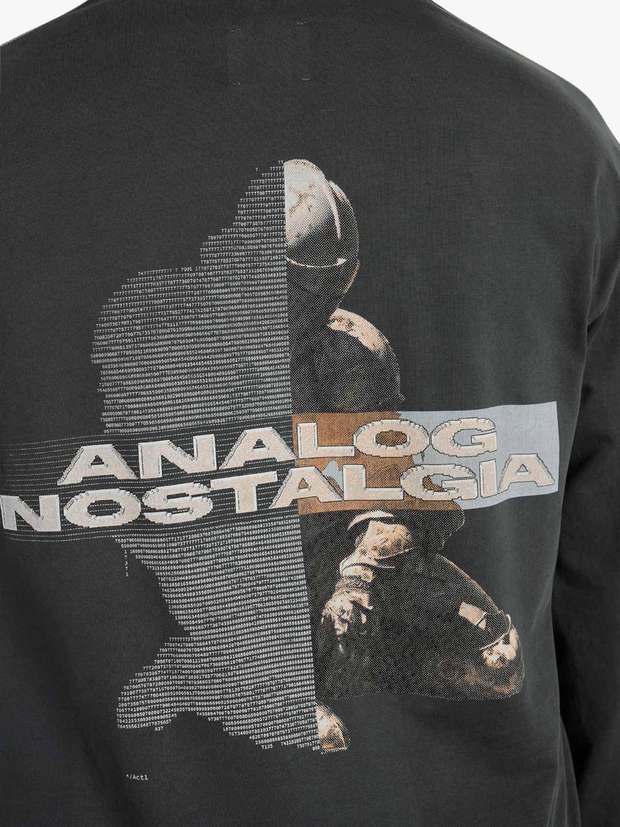 ANALOG LONG SLEEVE T-SHIRT DARK GRAY
