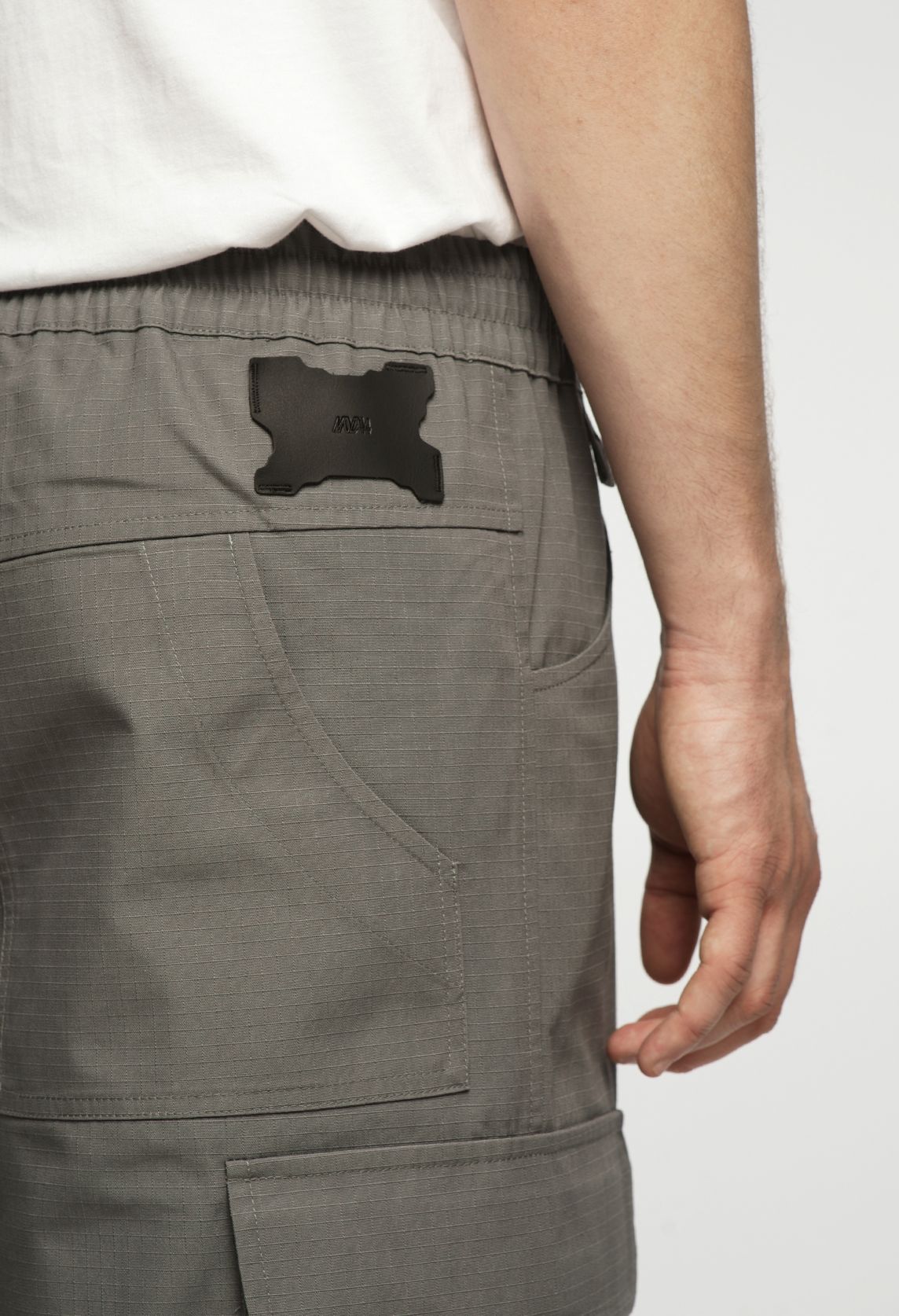 CARGO BAGGY PANTS GRAY