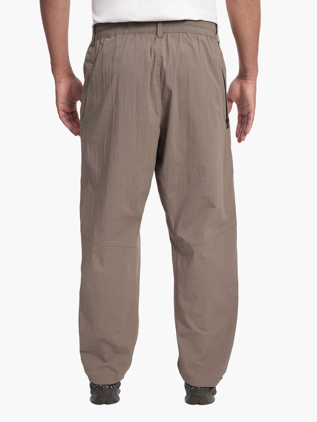 Angle nylon pants TA27 brown