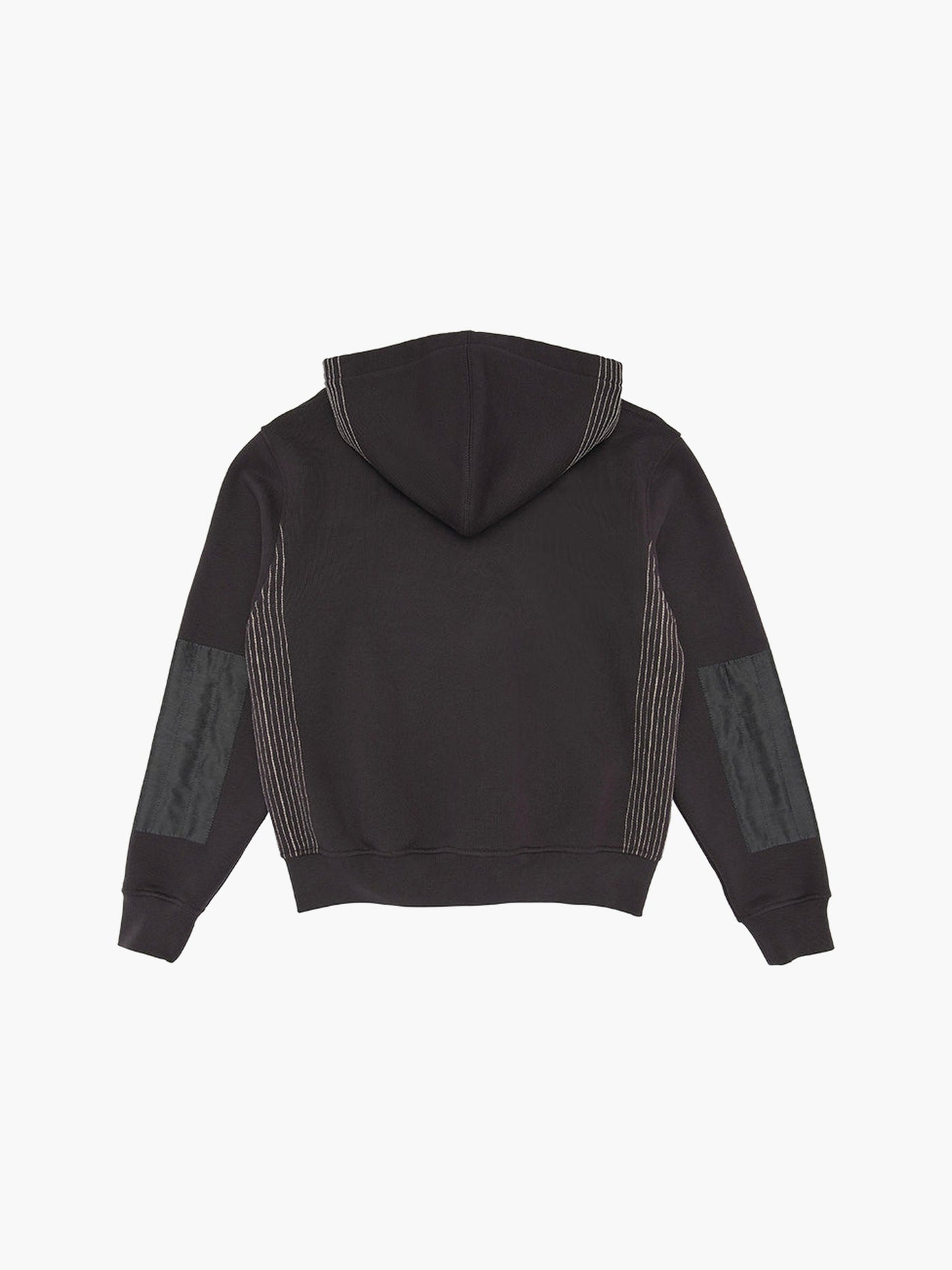 STRIPE HOODIE BROWN