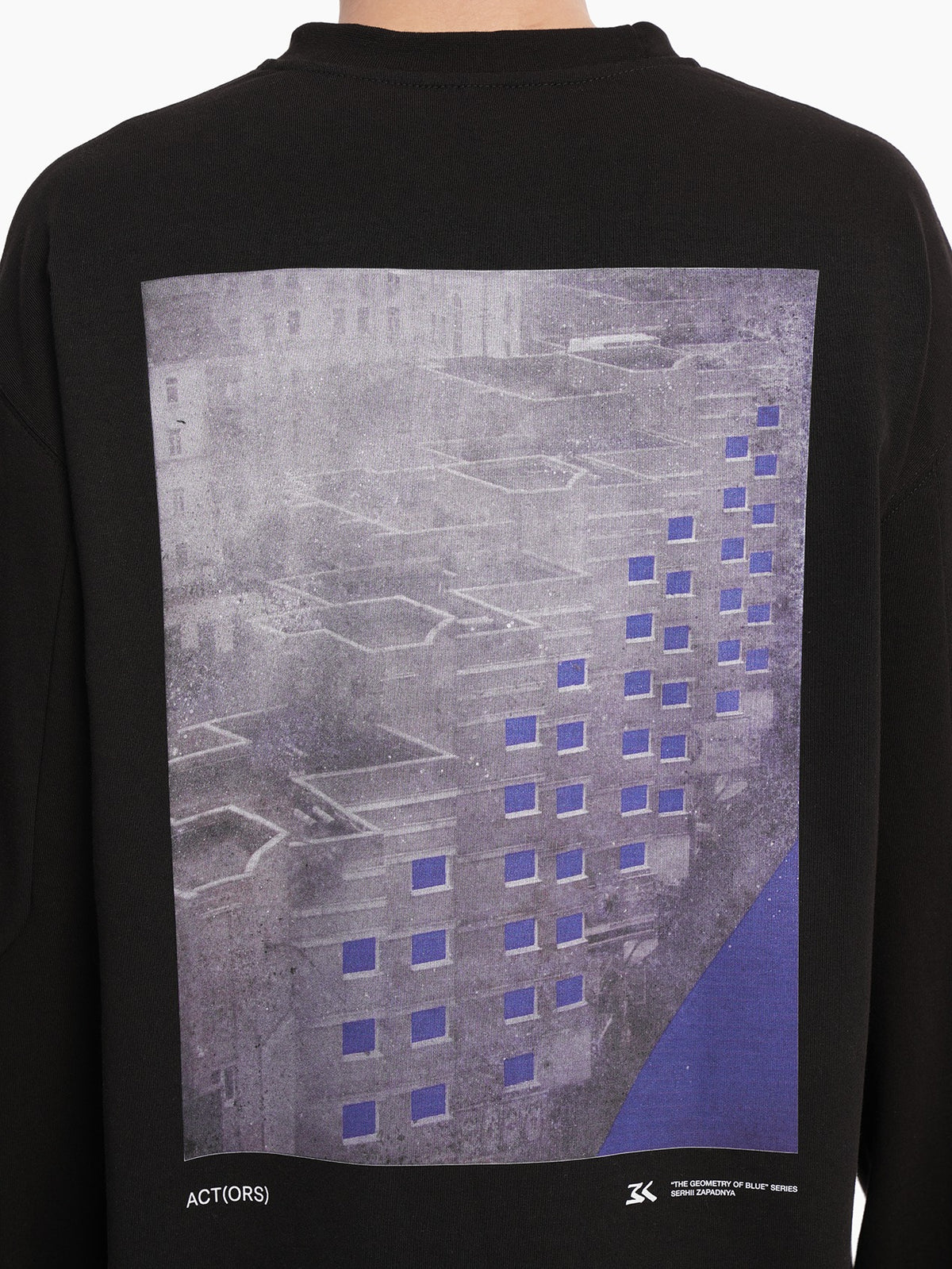 Act.1 x Zapadnia long sleeve t-shirt black