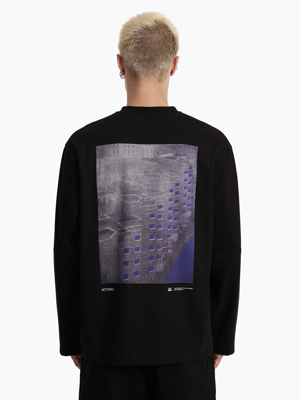Act.1 x Zapadnia long sleeve t-shirt black