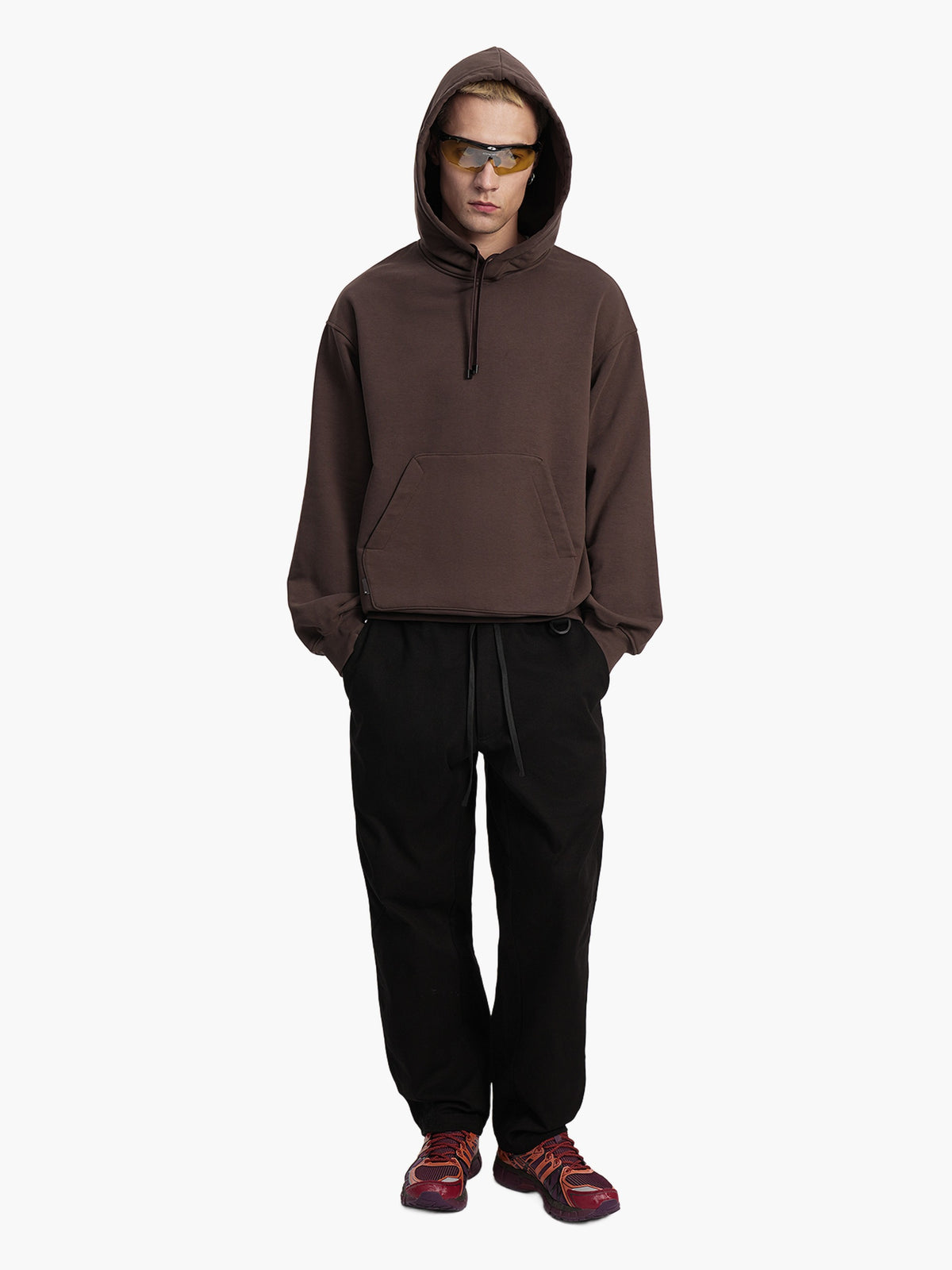 Classic hoodie brown TA27