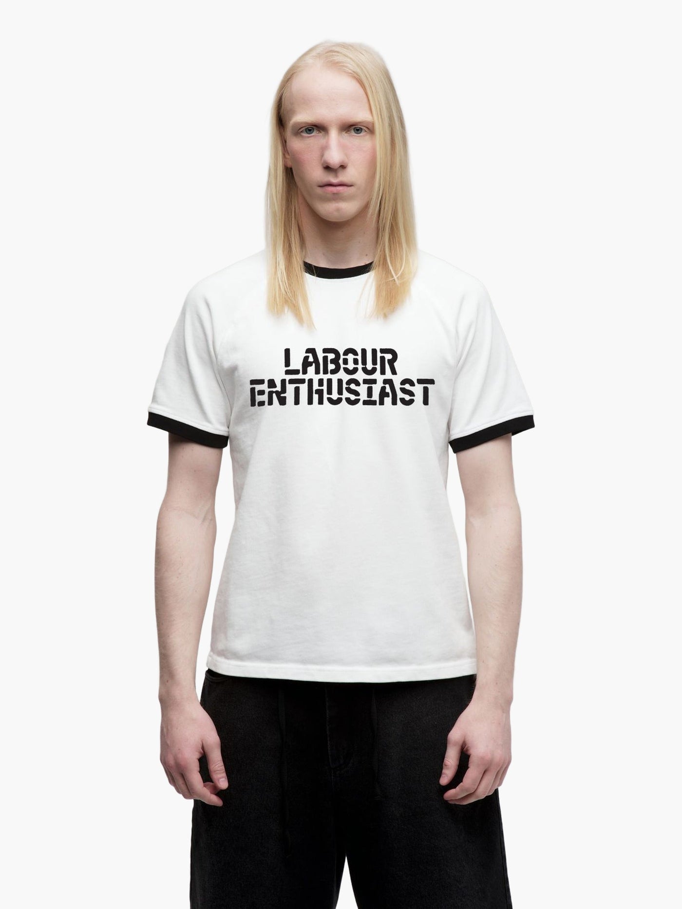 LABOUR ENTHUSIAST T-SHIRT WHITE