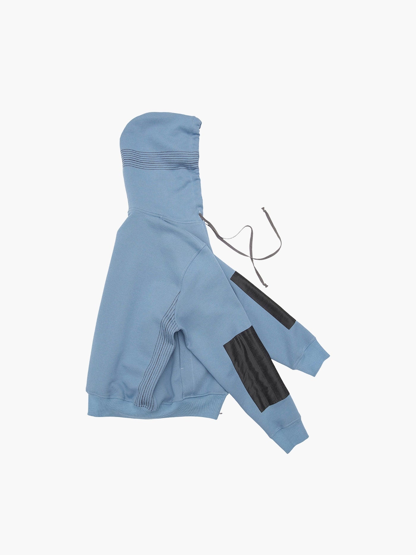 STRIPE HOODIE BLUE